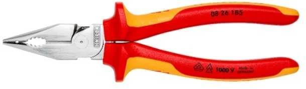 Elektrikų replės siauromis žiaunomis KNIPEX 0826185