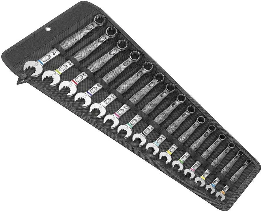 Kombinuotų veržliarakčių komplektas Wera 6003 Joker 15 Set 1; 5,5-19 mm; 15 vnt.