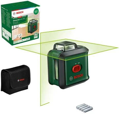 Kryžminis lazerinis nivelyras Bosch Universal Level 360