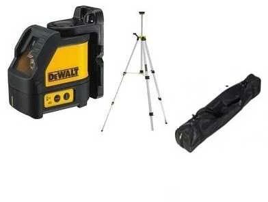 Kryžminis lazerinis nivelyras DeWalt DW088KTRI-XJ + stovas