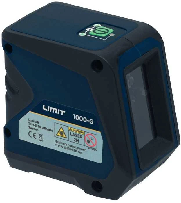 Limit RIBOTAS KRYŽIAMAS LAZERIS SU ŽALIU SPINDU 1000-G
