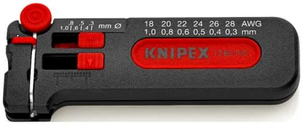 Laidų valymo įrankis Knipex 1280100SB; 100 mm