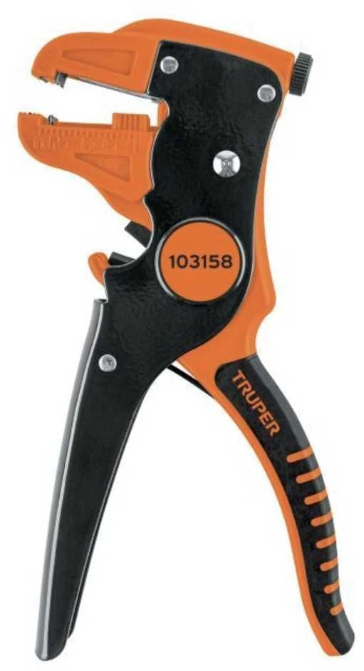 Kabelio nužievinimo, kirpimo bei užspaudimo automatinės replės 0.5-2.6 mm Truper®