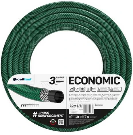 CELLFAST sodo žarna ECONOMIC Dydis: 5/8" DŁUGOŚĆ: 30m