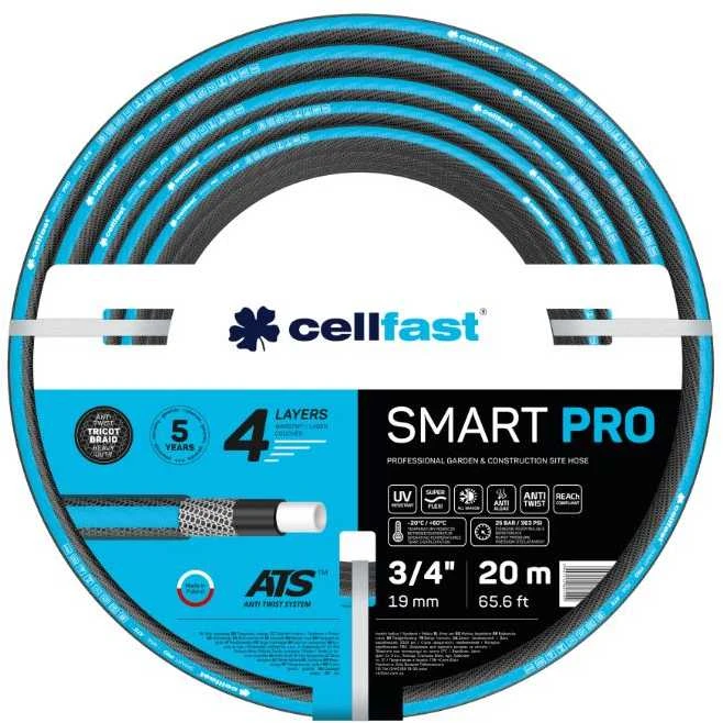 Cellfast trisluoksnė sodo žarna Smart ATSV™ 3/4" 25 m