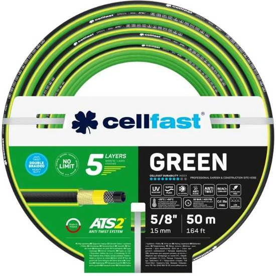 CELLFAST Žalias ATS2 SODO ŽARNOS DYDIS: 5/8" ILGIS: 50m