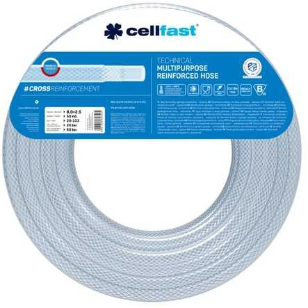 Laistymo žarna Cellfast 20-103; 8,0x2,5 mm; 50 m