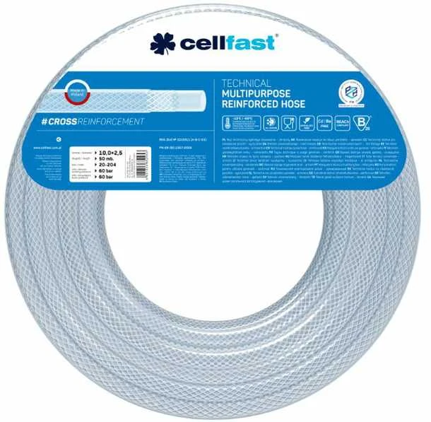 Laistymo žarna Cellfast 20-204; 10,0x2,5 mm; 50 m