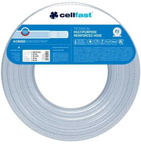 Laistymo žarna Cellfast 20-239; 10,0x2,0 mm; 25 m