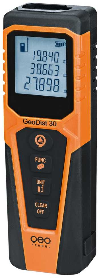 Lazerinis atstumų matuoklis Geo-Fennel GeoDist® 30