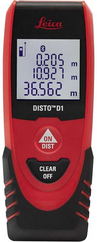 Leica Geosystems Lazerinis atstumų matuoklis Leica Disto D1