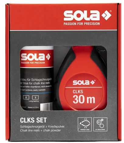 SOLA SZNUREK TRASERSKI 30m CLKS SET B + KREDA mėlyna