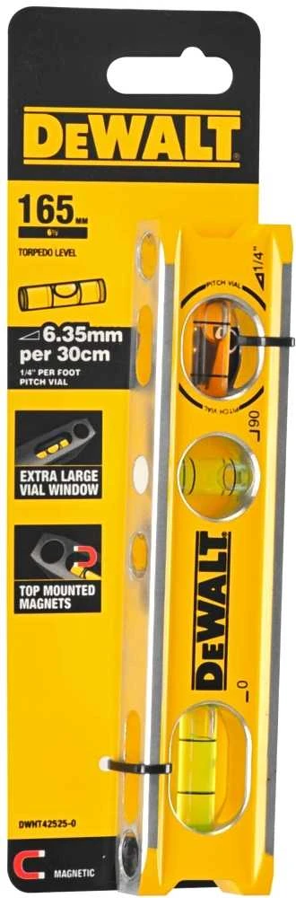 Magnetinis gulsčiukas DeWalt DWHT42525; 165 mm