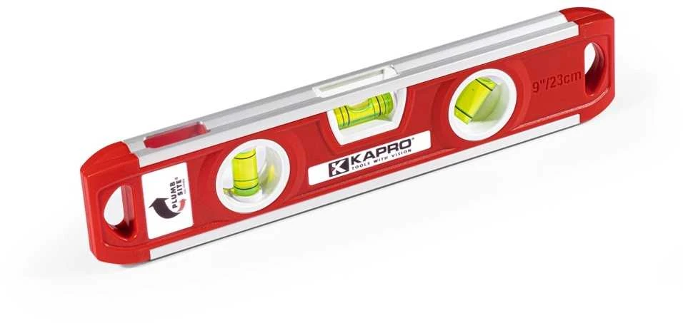 Kapro Gulsčiukas Torpedo plastikinis 230mm magnetinis, Plumb Site