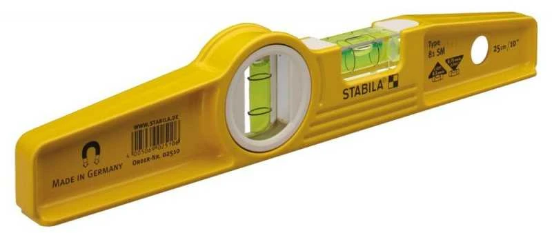 Gulsčiukas su magnetu STABILA 25cm 81SM