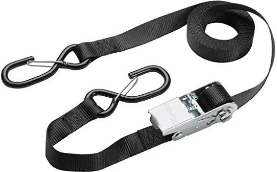 Master Lock Masterlock Tvirtinimo diržas su terkšle ir karabinais, 5m, juodas