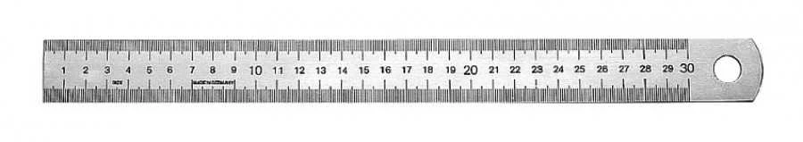 Liniuotė 500x30x1,0mm Scala