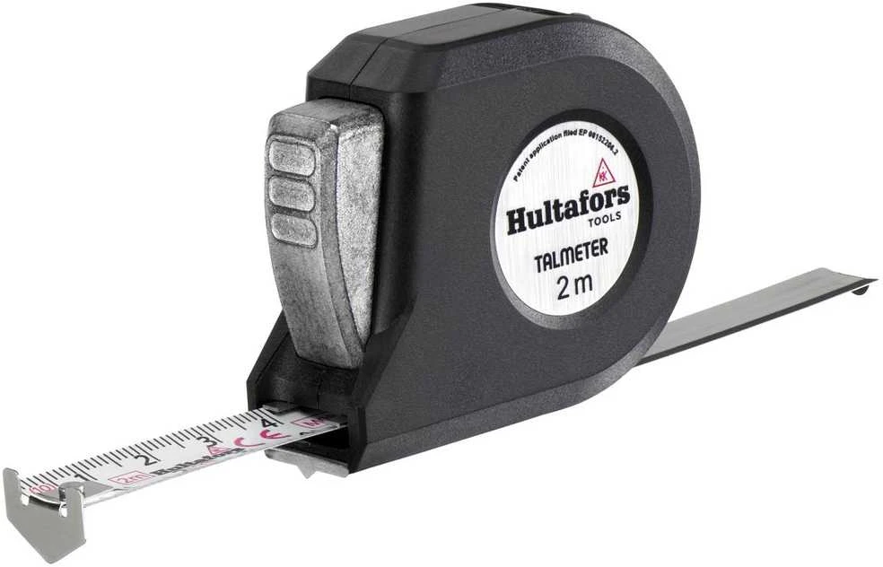 Matavimo ruletė Hultafors 177970100; 16 mm; 2 m