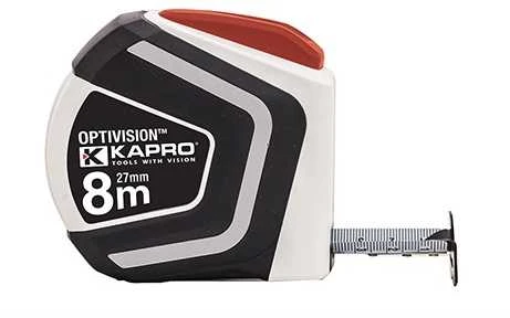 Gumuota ruletė Kapro OptiVision 8m, magnetas