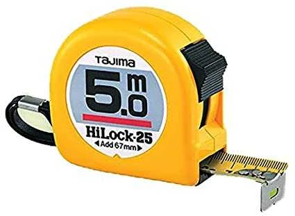 Matavimo ruletė Tajima HiLock; 5 m