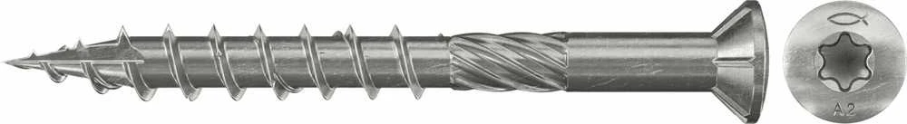 Medvaržtis Fischer FTS-ST A2P; TX20; 5,0x60 mm; 500 vnt.