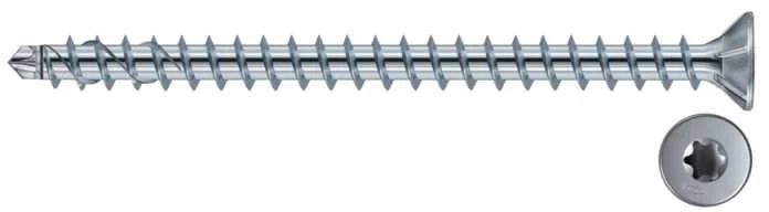 Fischer Medsraigčiai PZ2 5,0X50 baltai cinkuoti, 200 vnt.