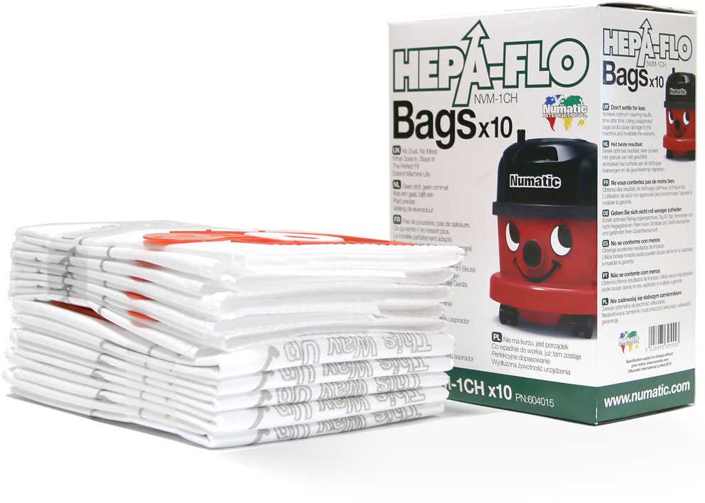 Sacchetti Aspirapolvere 20 Sacchetti Deodoranti Per Aspirapolvere Numatic Henry/Hetty - Compatibili, Marca KGA SUPPLIES Accessori Aspirapolvere Numatic Hepaflo - Foto 3