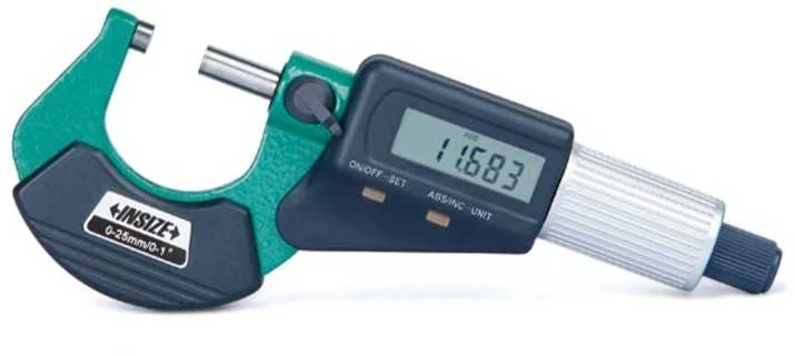 Mikrometras Insize 3109-50A; 25-50 mm; skaitmeninis