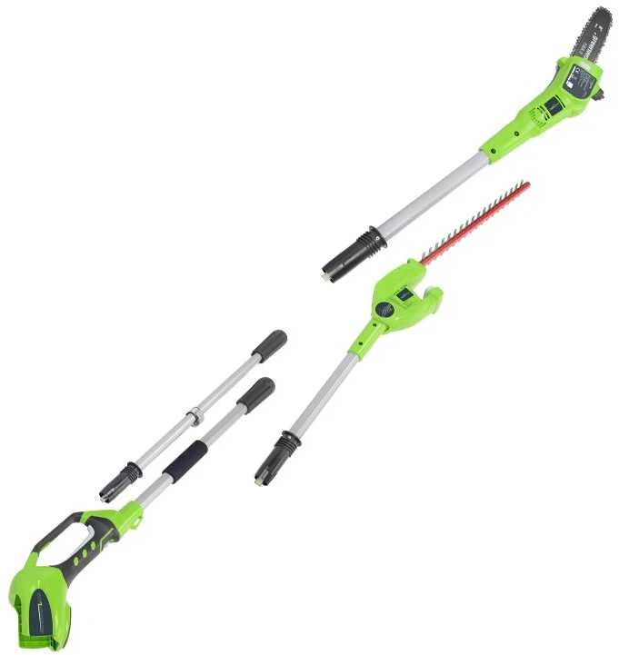 Multifunkcinis įrankis sodui Greenworks GD40PSH; 40 V (be akumuliatoriaus ir pakrovėjo)