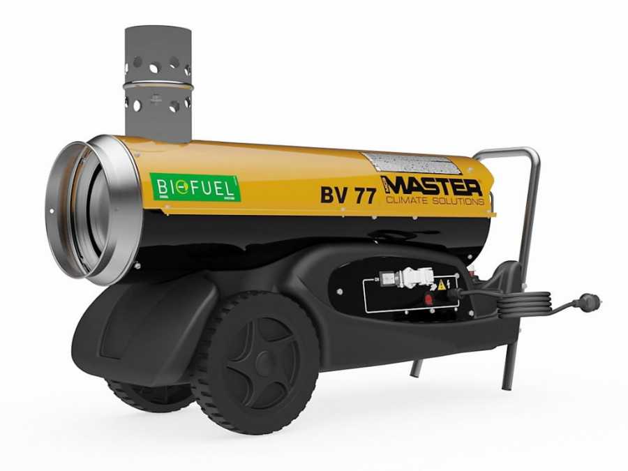 MASTER NAGRZEWNICA OLEJOWA BV 77E Z ODPROWADZENIEM SPALIN 21kW