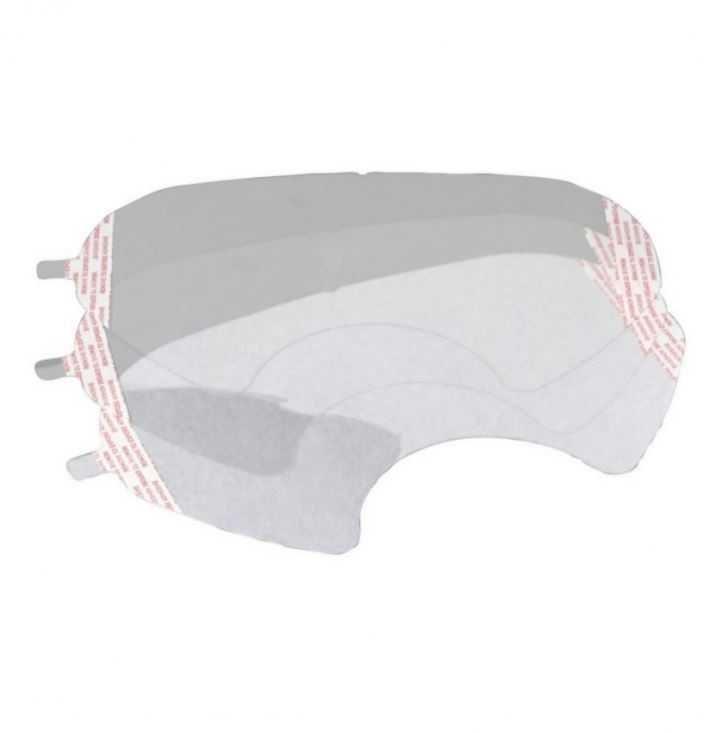 Nuplėšiama antveidžio plėvelė 3M 6700/6800/6900; skaidri