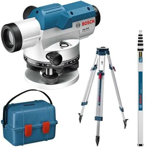 Bosch Optinis nivelyras kompl. GOL 26 D (BT160, GR500, Case)