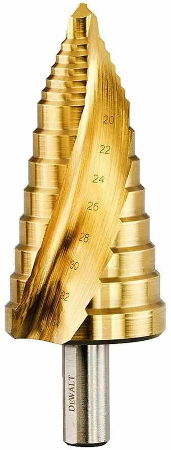 Pakopinis grąžtas DeWalt DT5031-QZ; 20-34x100 mm