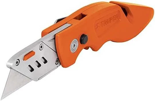 Truper sulankstomas peilis su aliuminio ir nerūdijančio plieno korpusu, 180 mm