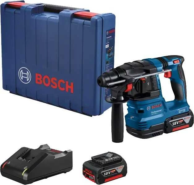 Bosch GBH 185-LI perforatoriaus komplektas su dėklu