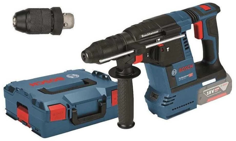 Akumuliatorinis perforatorius Bosch GBH 18V-26 F, LB be akumuliatoriaus ir kroviklio