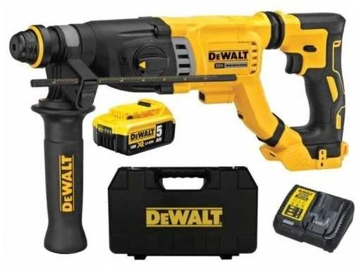DeWalt perforatorius DCH263P1-QW; 3 J; SDS-plus; 18 V; 1x5,0 metų.