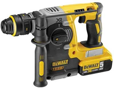 DEWALT akumuliatorinis perforatorius DCH274N, SDS-PLUS, 18V, 2.1J, papildomas griebtuvas, be akumuliatoriaus ir kroviklio