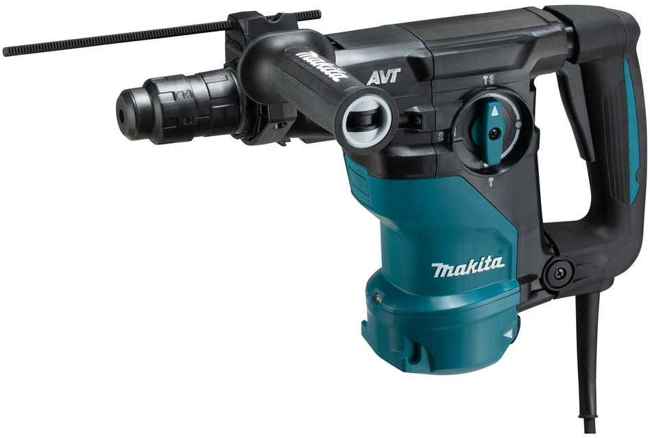 Makita HR3012FCJ Perforatorius SDS-PLUS 1050 W bet.30mm 4,5kg 3,9J (3)kalimo režimas, keičiamas griebtuvas, AVT, LED, MAKPACK
