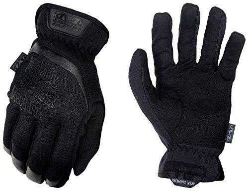 Mechanix Wear Pirštinės Mechanix FastFit® juodos, L dydis. Rauktas rankogalis, 0.6 mm dirbtinė oda, TrekDry®, touchscreen technologija