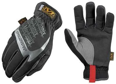 Mechanix Wear Pirštinės Mechanix FastFit® L dydis. Rauktas rankogalis, dirbtinė oda, TrekDry®