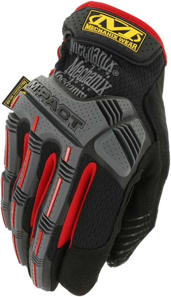Mechanix M-Pact pirštinės, viršutinės dalies vaizdas