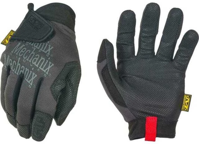 Mechanix Wear Pirštinės Mechanix Specialty Grip juodos/pilkos M dydis. Velcro, gumuotas delnas, Trek Dry
