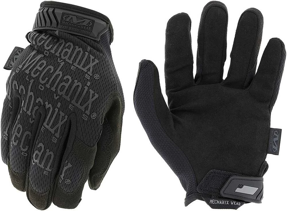 Mechanix Wear Pirštinės Mechanix The Original® Covert 55 juodos XXL dydis. Velcro, dirbtinė oda, TrekDry®