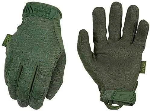 Mechanix Wear Pirštinės Mechanix The Original® Olive Drab M dydis. Velcro, dirbtinė oda, TrekDry®