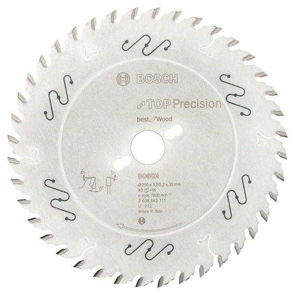 Pjovimo diskas Bosch 2608642113; 250x30 mm; Z80