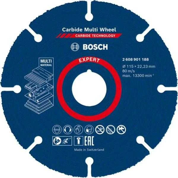 Bosch Pjovimo diskas 125 x 1 x 22,23 mm