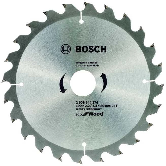 Pjovimo diskas Bosch Eco for Wood 2608644373; 160x20 mm; Z24