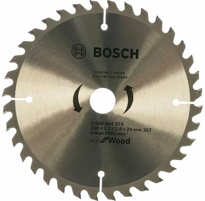 Bosch DISKINIS Pjūklas MEDIENAI 160x20mm 36 DANTYS, OPTILINE WOOD ECO