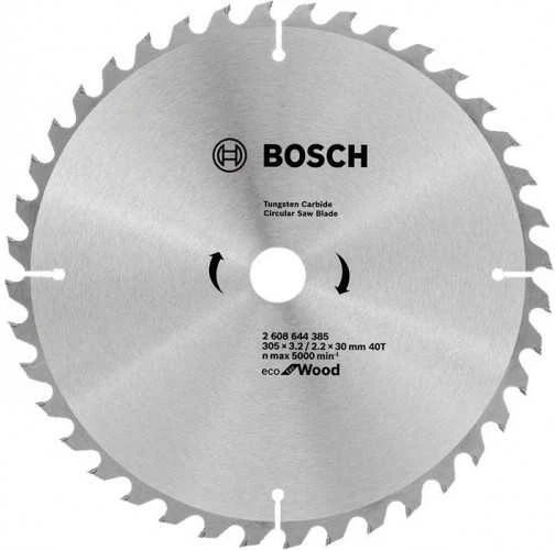 Pjovimo diskas Bosch Eco for Wood 2608644385; 305x30 mm; Z40